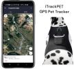 Waterproof Tracking Collars for Hunting Dogs Realtime GPS Pet Tracker Size:XL