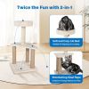 Cat Furniture 2-Tier Cute Small Cat Tree for Indoor