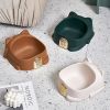 Pet Food Bowl Anti-Choking Cat Feeder Bowl Cat Neck Protection Food Bowl Raised Pet Cat Dog Food Bowls, Pet Food Bowls With Anti Slip Rubbers